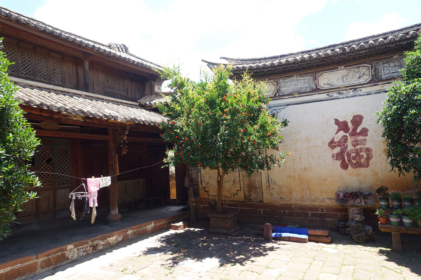 雲南劍川-沙溪古鎮歐陽大院